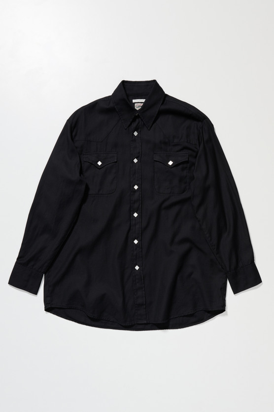 RRR　未使用　Our Legacy Ranch Shirt Our Legacy - Ranch Shirt Black High Twist Twill