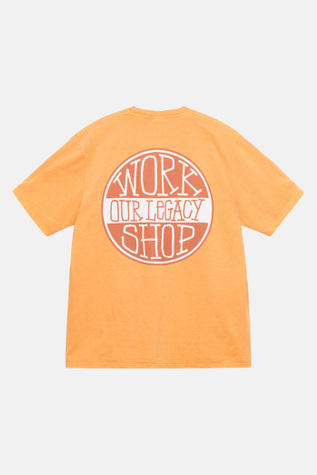 Ol Dot Pig. Dyed Tee Apricot