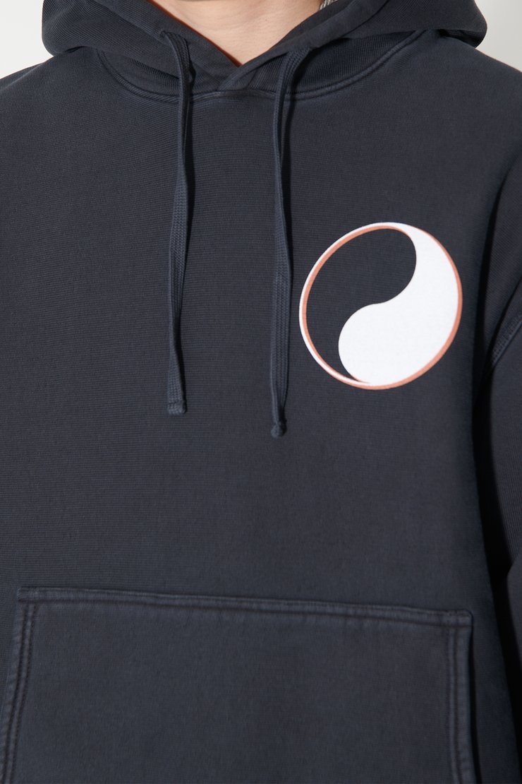 Our Legacy - OL Drop Shadow Pig. Dyed Hood Black