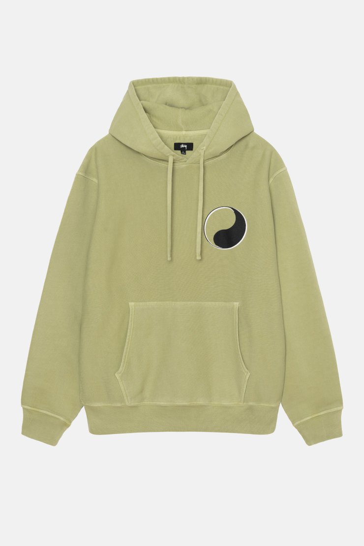 Our Legacy - OL Drop Shadow Pig. Dyed Hood Tarragon