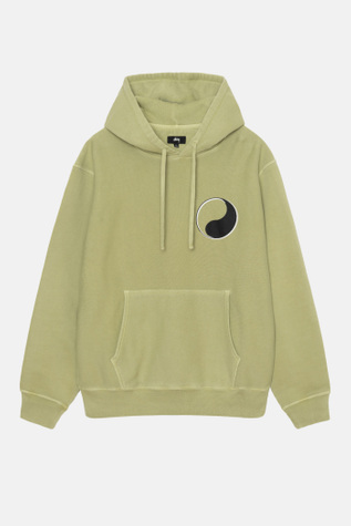 Ol Drop Shadow Pig. Dyed Hood Tarragon