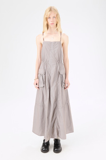 Our Legacy - Parachute Dress Stone Khaki Parachute Poplin