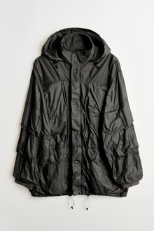 OUR LEGACY ■ Paraspect Nylon Hooded Jacket Paraspec reversible technical jacket in black - Our Legacy