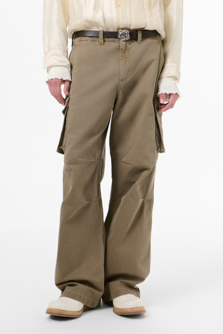 Our Legacy - Mount Cargo Uniform Olive Herringbone