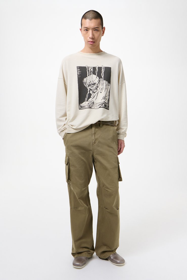 Our Legacy - Mount Cargo Uniform Olive Herringbone