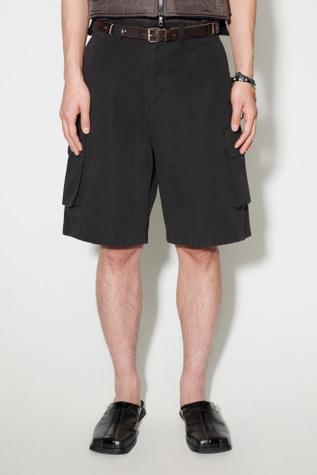パンツ OUR LEGACY mount shorts Black canvas Our Legacy - Mount Shorts Black Canvas