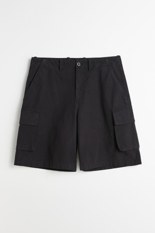 Mount Shorts Black Canvas