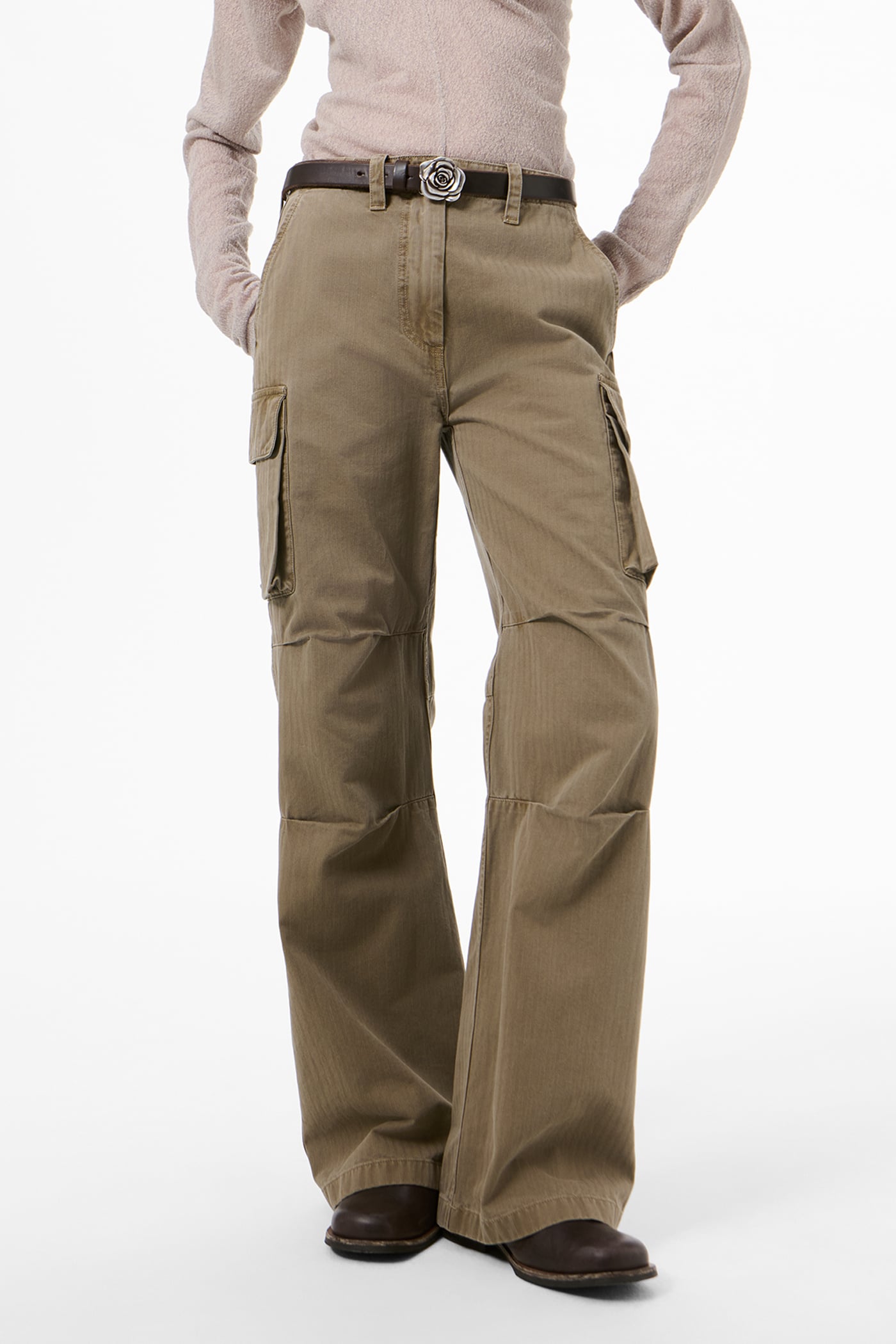 Our Legacy - Peak Cargo Uniform Olive Herringbone