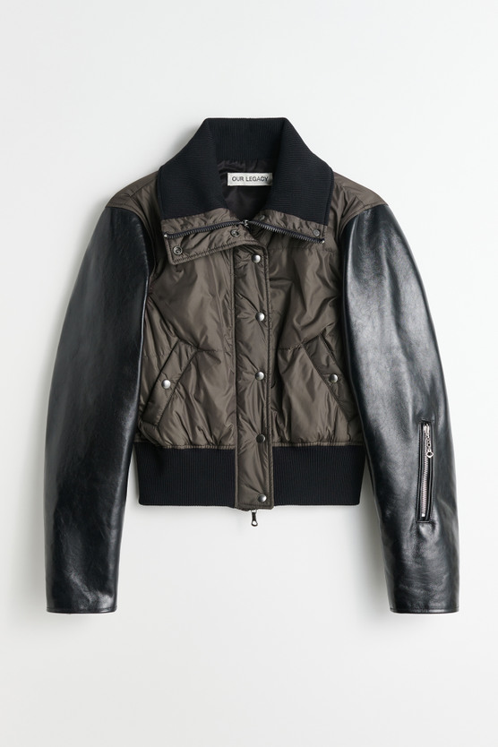 ★OUR LEGACY★ エイプリル・パファ APRIL PUFFA 酸化グレー Our Legacy - April Puffa Oxidized Grey Aero Nylon