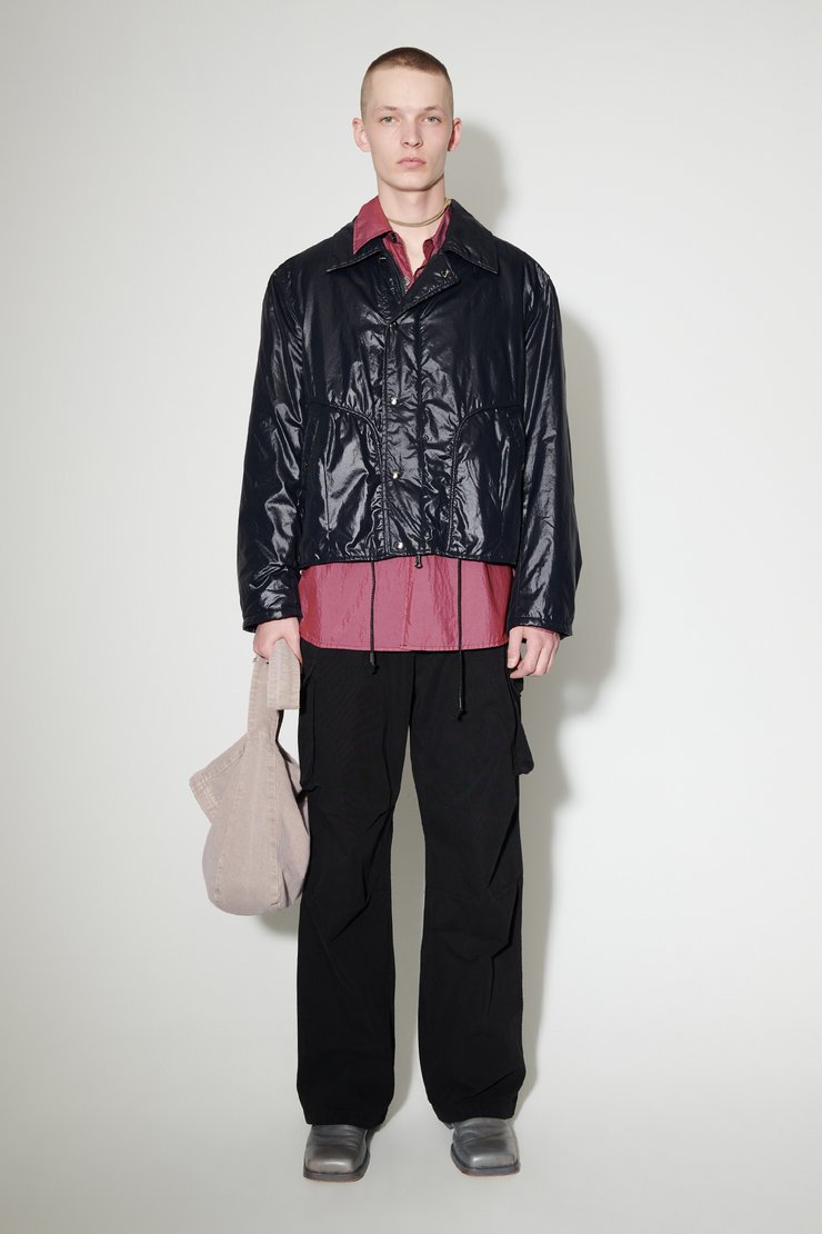 Cub Jacket Black Tech Chintz