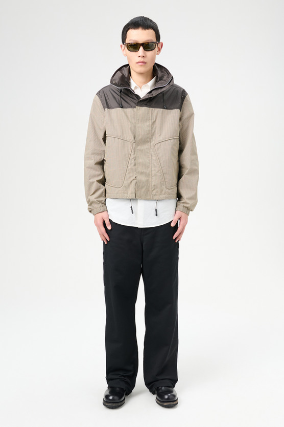 Uniform floral cotton field jacket in multicoloured - Our