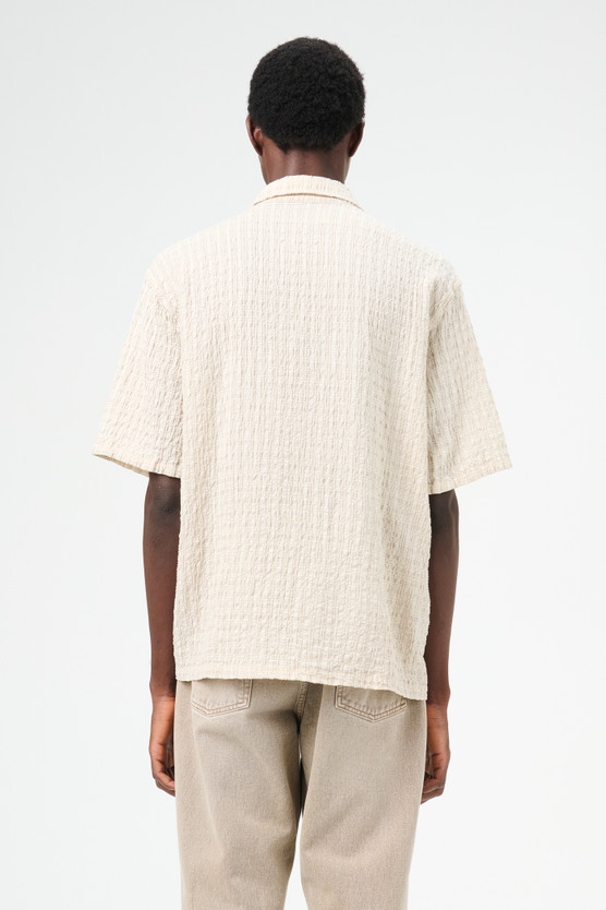 Our Legacy - Box Shirt Shortsleeve Light Authentic Seersucker