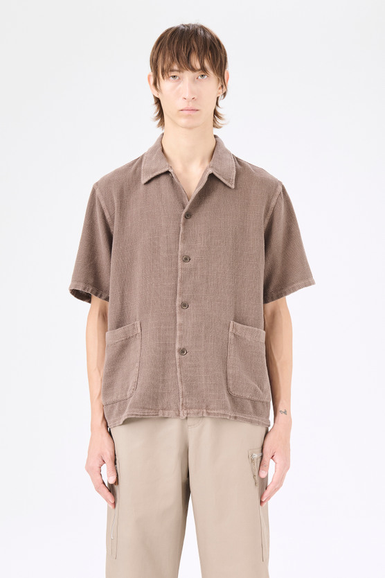 (アワーレガシー) OUR LEGACY ELDER SHIRT M2242EB OUR LEGACY｜SHORT-SLEEVED SHIRTS (ELDER SHIRT SHORTSLEEV