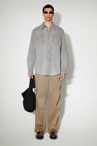 Frontier Shirt Attic Carbon Wash Denim
