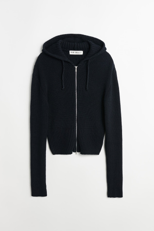Compact Hood Royal Blue Cotton Cash