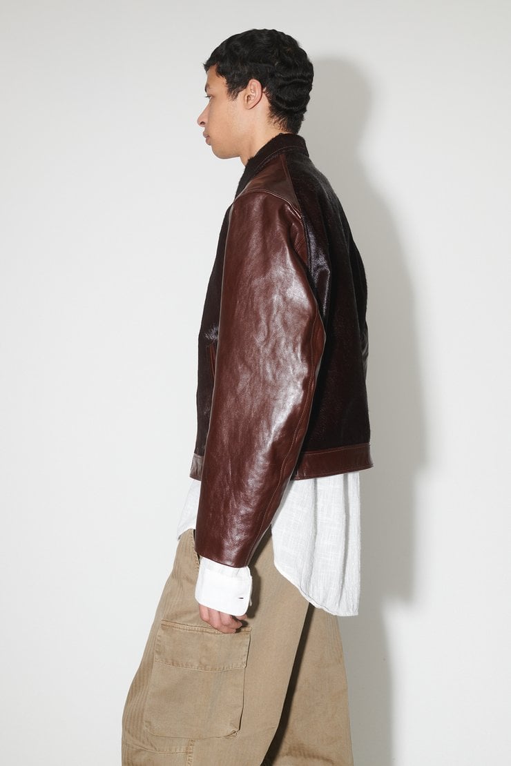 OUR LEGACY ハラコレザージャケット　ANDALOU JACKET Our Legacy - Andalou Jacket Tuscan Brown Hair On Hide