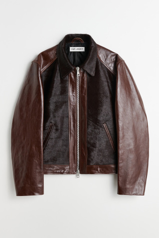 Andalou Jacket Tuscan Brown Hair On Hide