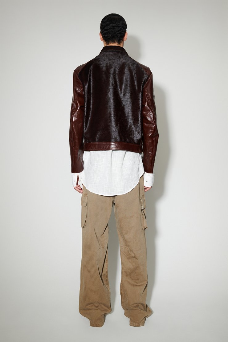 OUR LEGACY ハラコレザージャケット　ANDALOU JACKET Our Legacy - Andalou Jacket Tuscan Brown Hair On Hide