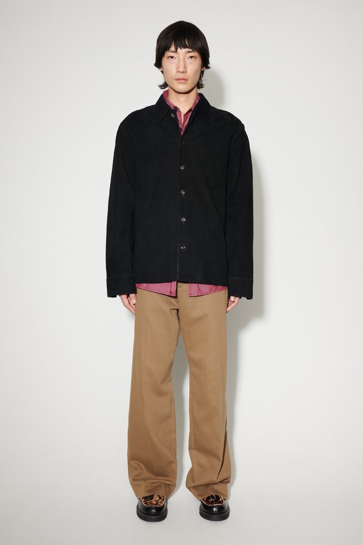 Our Legacy - Welding Shirt Lithe Black Suede