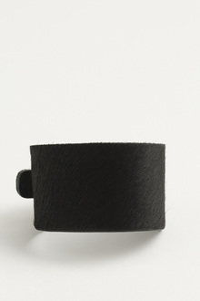 Our Legacy - Bergen Bracelet Black Hair On Hide