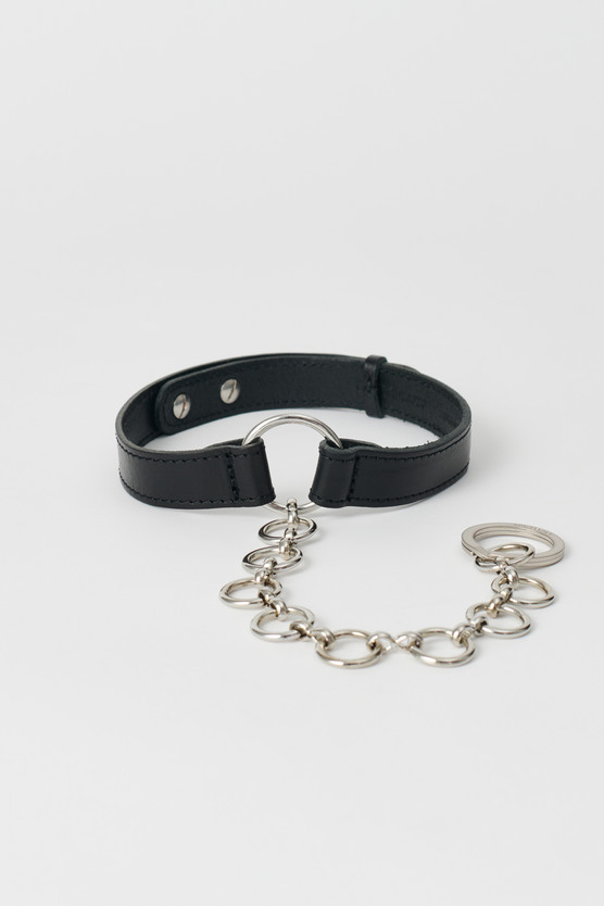 アクセサリー OUR LEGACY FLOWER CHOKER BLACK OUR LEGACY アワレガシー 22SS FLOWER CHOKER BLACK LEATHER