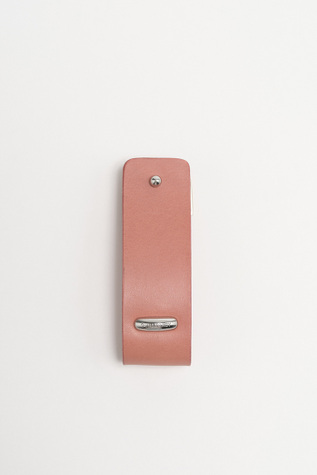 Pierced Key Holder Tasty Pink Leather