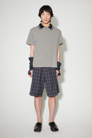 Drape Shorts Dinner Date Check