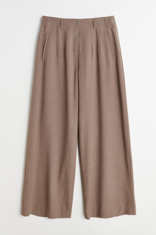 Serene Trouser Muddy Lavender Lyo Wool