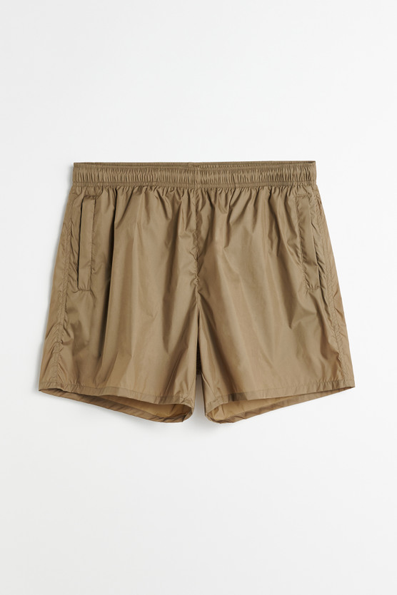 【OUR LEGACY】Drape Tech Trunks Black Drape Tech Trunks in Black