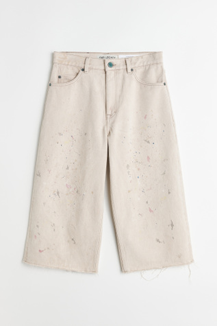 Half Cut Ghost Attic Splatter Denim