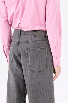 Our Legacy - Vast Cut Washed Grey Torino Stripe
