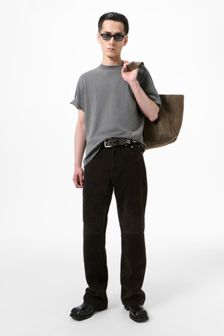 Our Legacy - Box T-Shirt Worn Black Legacy Jersey