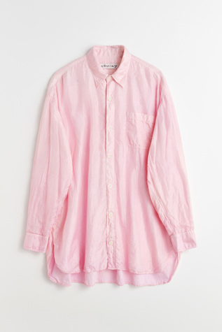 トップス our legacyCLOTH CHECK DARLING SHIRT 46 Our Legacy - Darling Shirt Black Cotton Silk