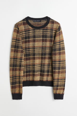 Formal Roundneck Gold Geezer Check