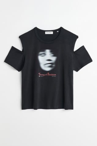 Punk T-Shirt Swing Of Pendulum Print