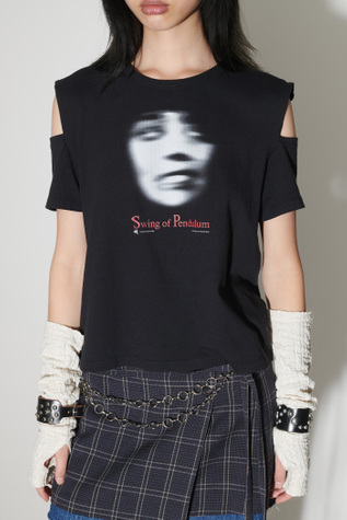 OUR LEGACY \"Swing of Pendulum\" Tシャツ Our Legacy - Box T-Shirt Swing Of Pendulum Print