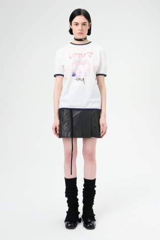 Tanker T-Shirt Snow Shigatsu Print