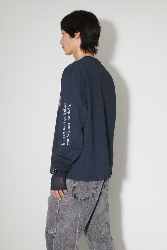 Our Legacy - Tour Longsleeve Lilac Taste Of Hands Print