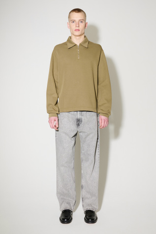 Lad Sweatshirt Uniform Olive Athletic Rib