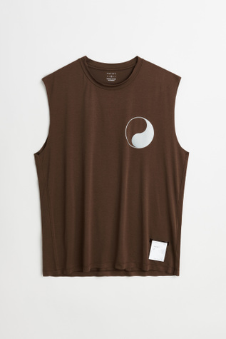 Auralite Muscle Tee Brown