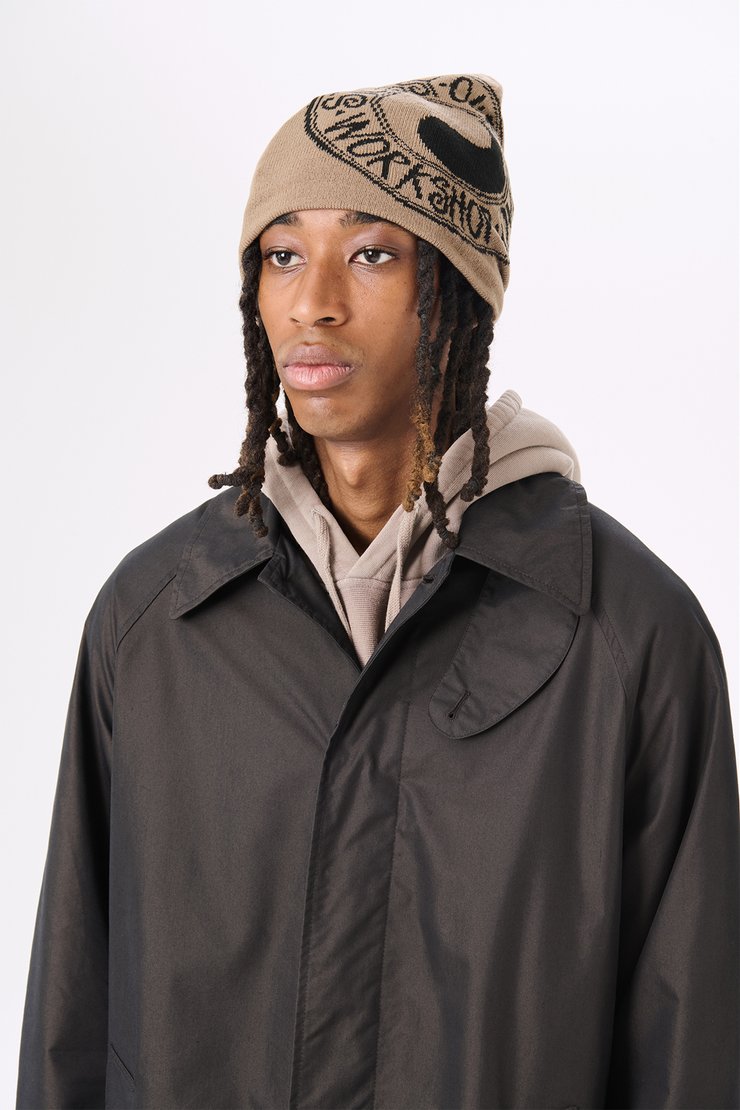 21aw OUR LEGACY ショートラグランカーコート Our Legacy - Raglan Car Coat Soot Black Solaro