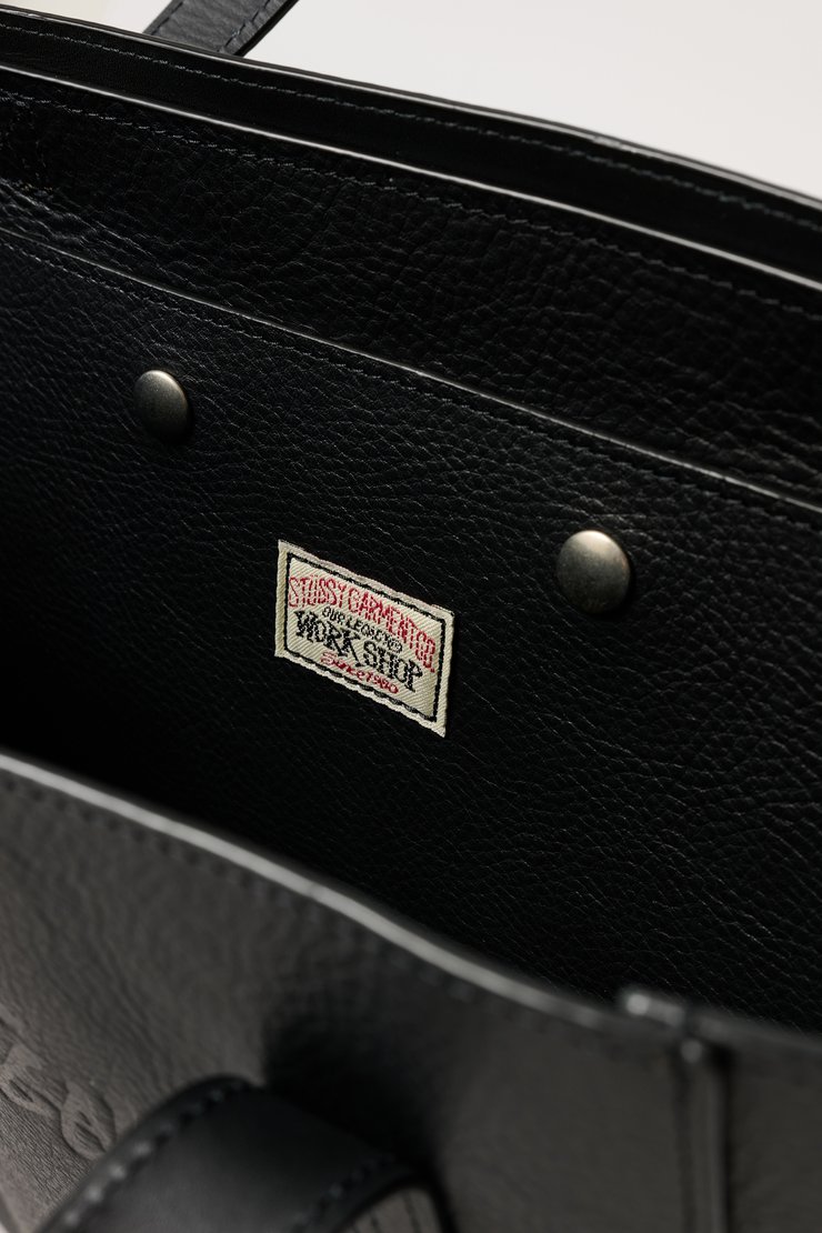 Our Legacy - Work Tote Black Leather