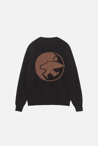 Knitted Roundneck Dark Brown Surfman