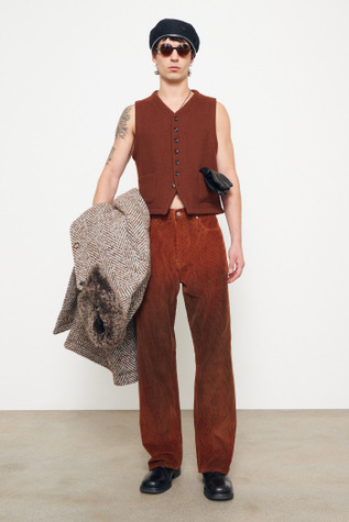 Gallo Gilet Rosso Ruggine