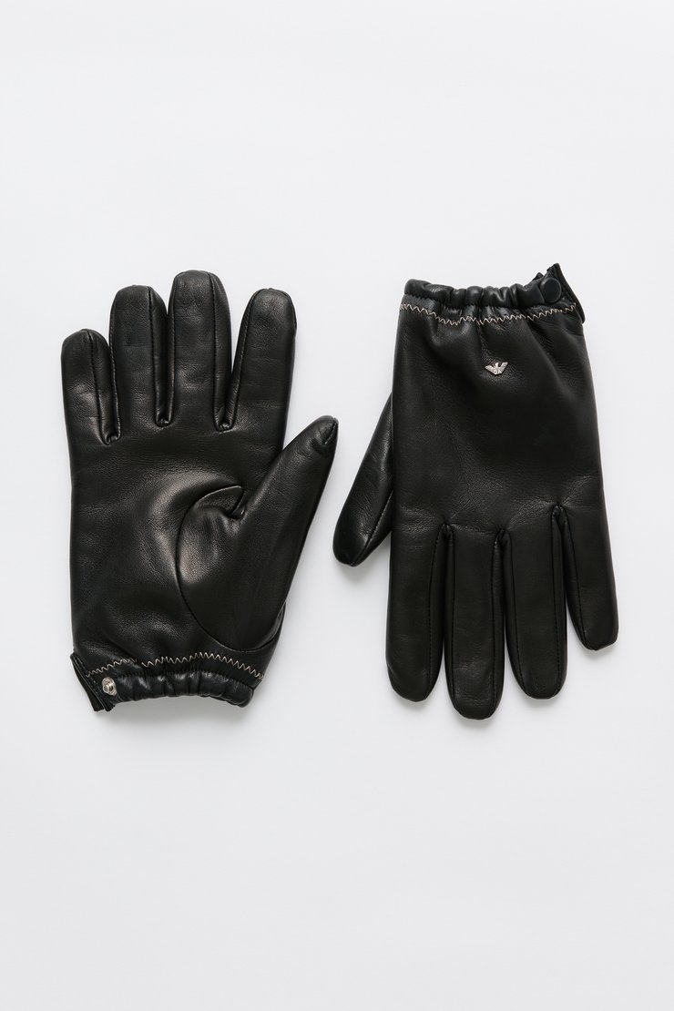 Our Legacy - Moto Gloves Liquirizia Leather