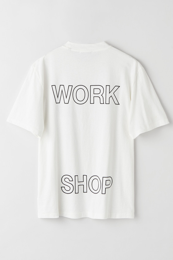 Our Legacy - Box T-Shirt White Yin Yang Print