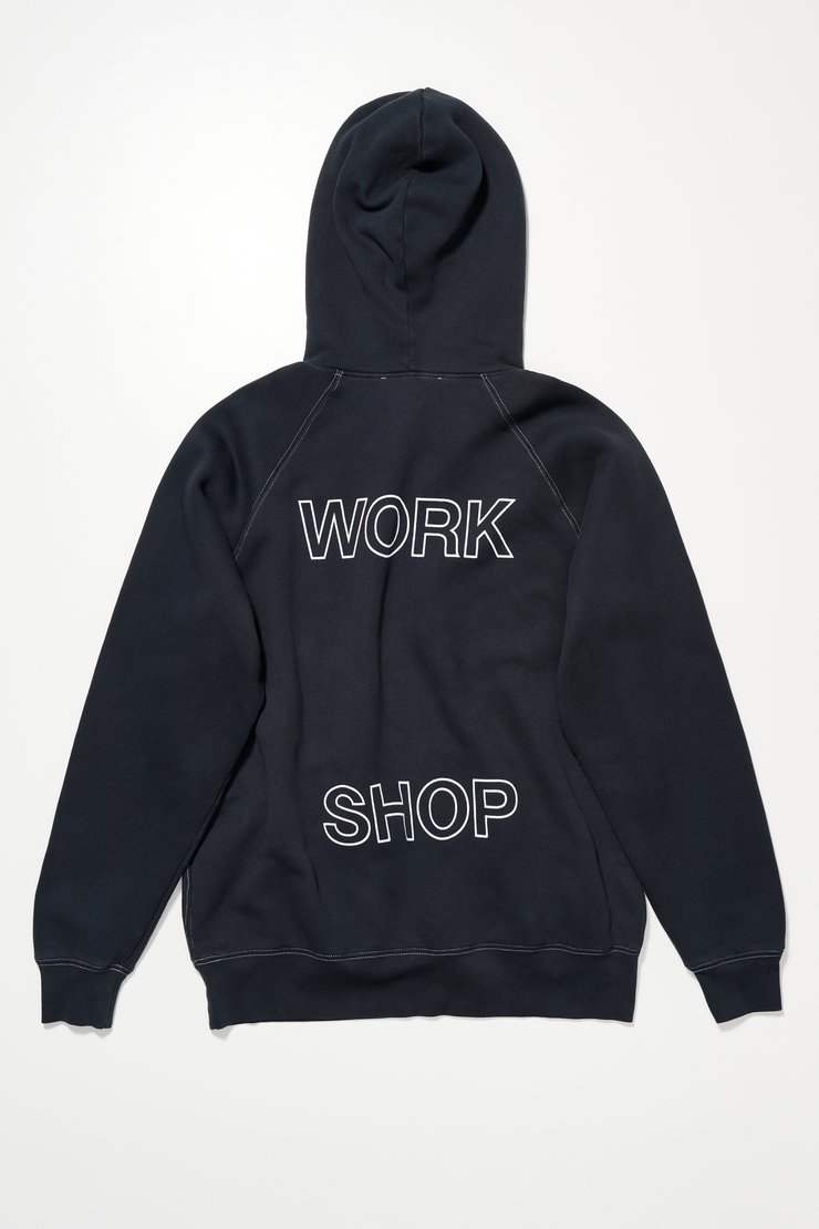 トップス OUR LEGACY WORK SHOP Our Legacy - Work Shop Hood Black Yin Yang Print