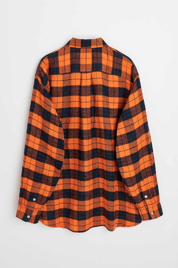 Our Legacy - Work Shop Shirt Orange Check