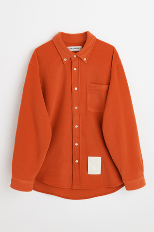 Work Shop Shirt Terracotta Wool Flannel