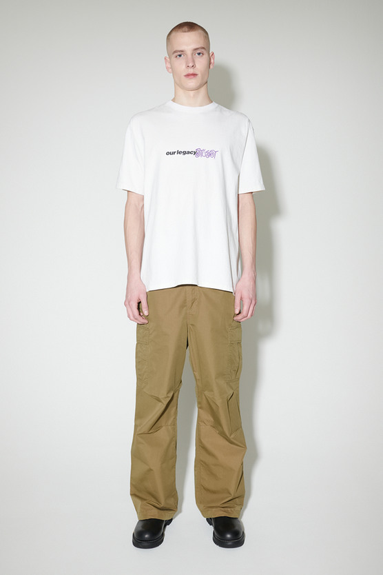 Our Legacy - Work Shop x Stüssy OL Sport Pig. Dyed Tee Natural